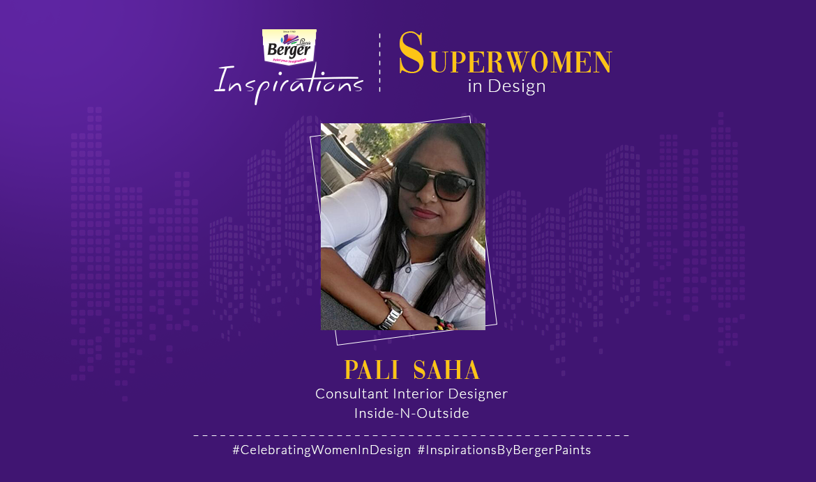 Super woman in design Pali Shah