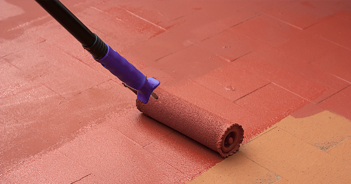 Floor painting Image