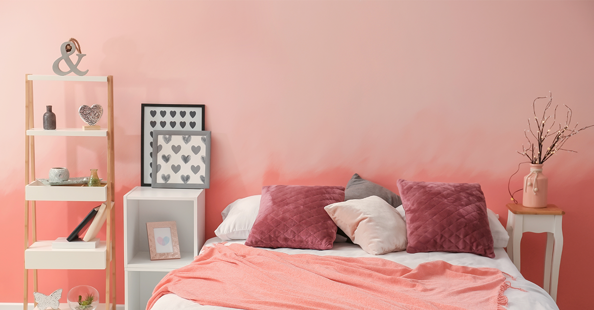 Pink Colour Wall Paint