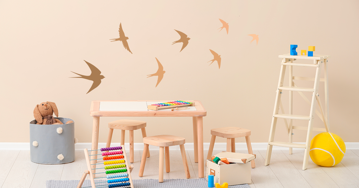 Berger’s DIY iPaint wall stencils