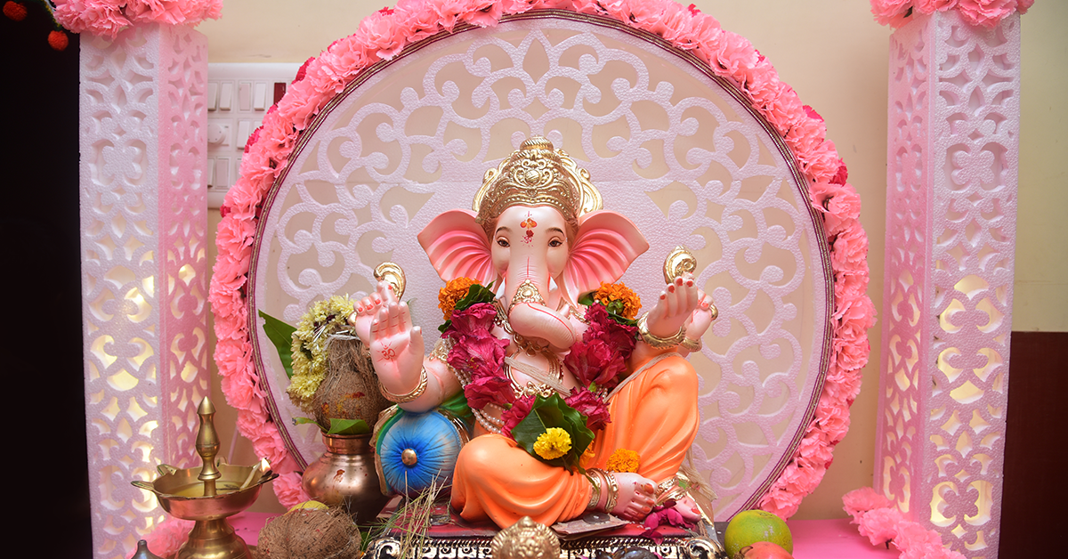 Ganesh Chaturthi home decor