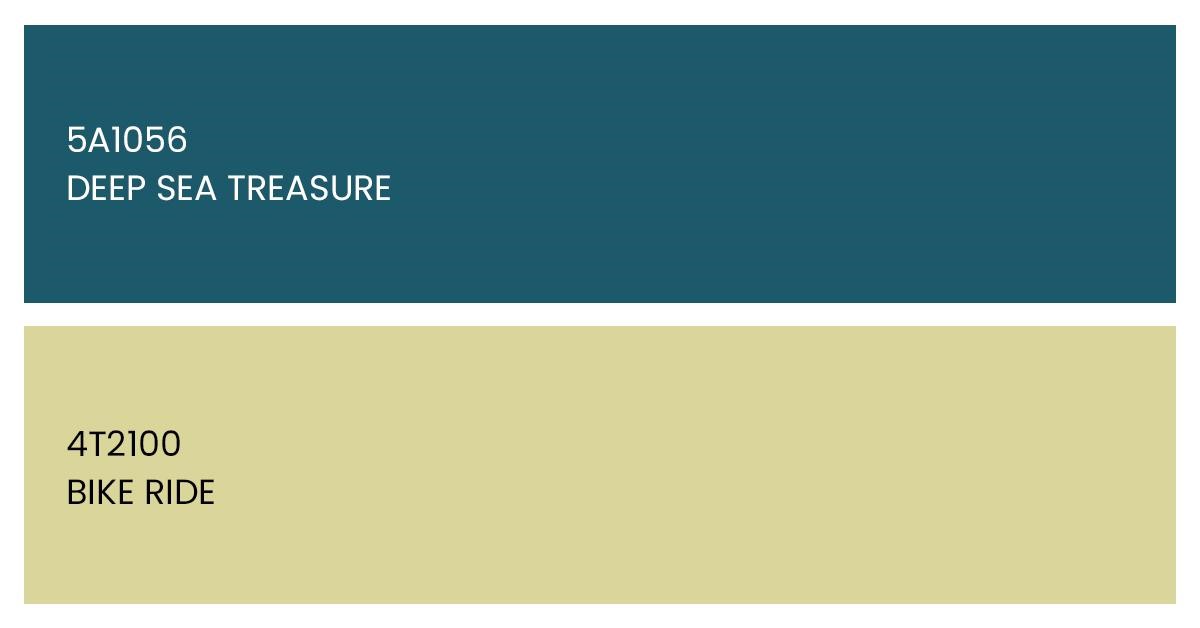 Hex Colour Codes for Shades of Blue and Yellow