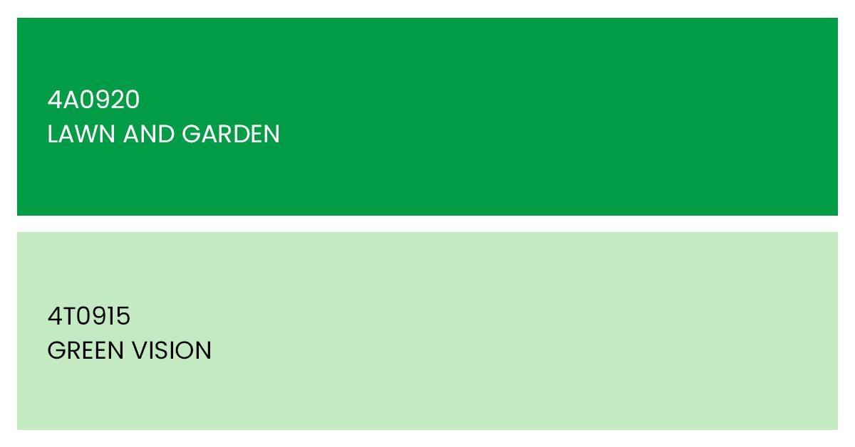 Hex Colour Codes for Shades of Green