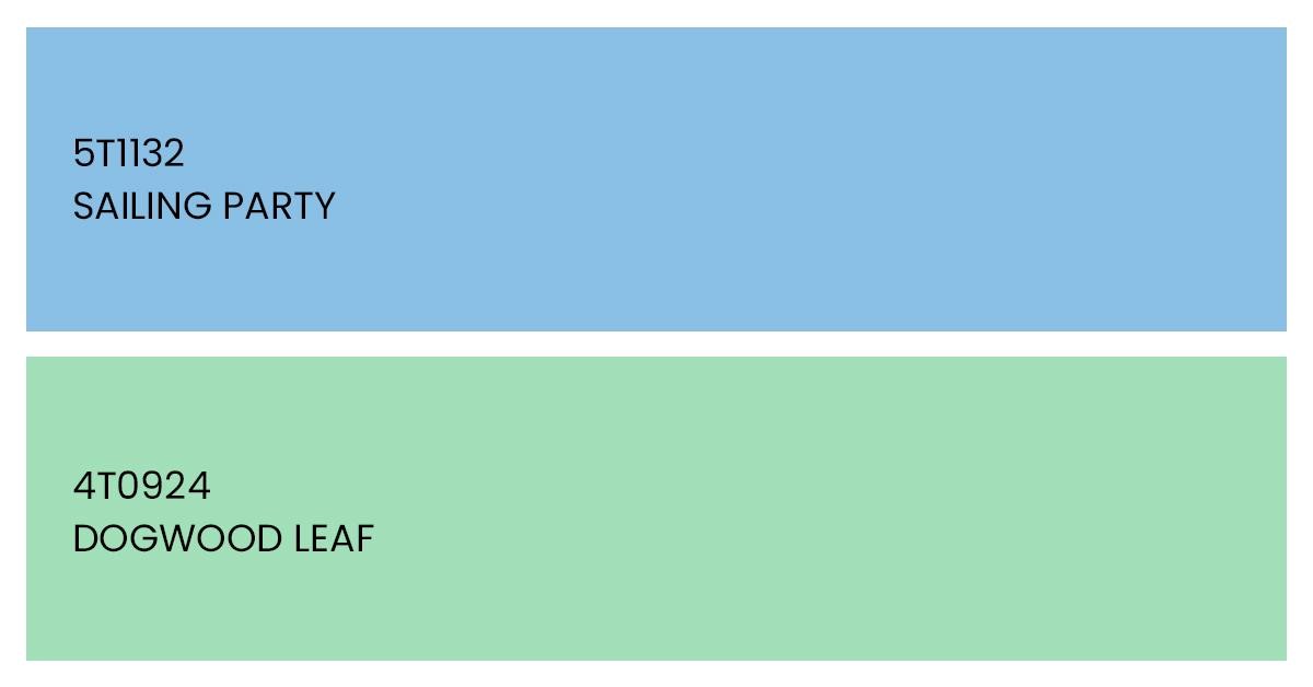 Hex Colour Codes for Shades of Blue and Green