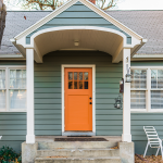 Orange door