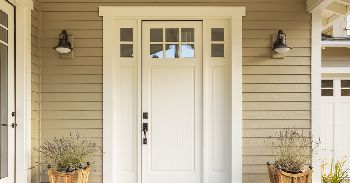 White Front Door