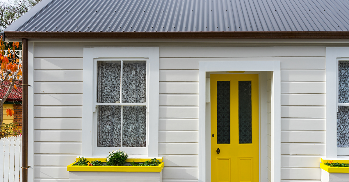 Yellow Front Door