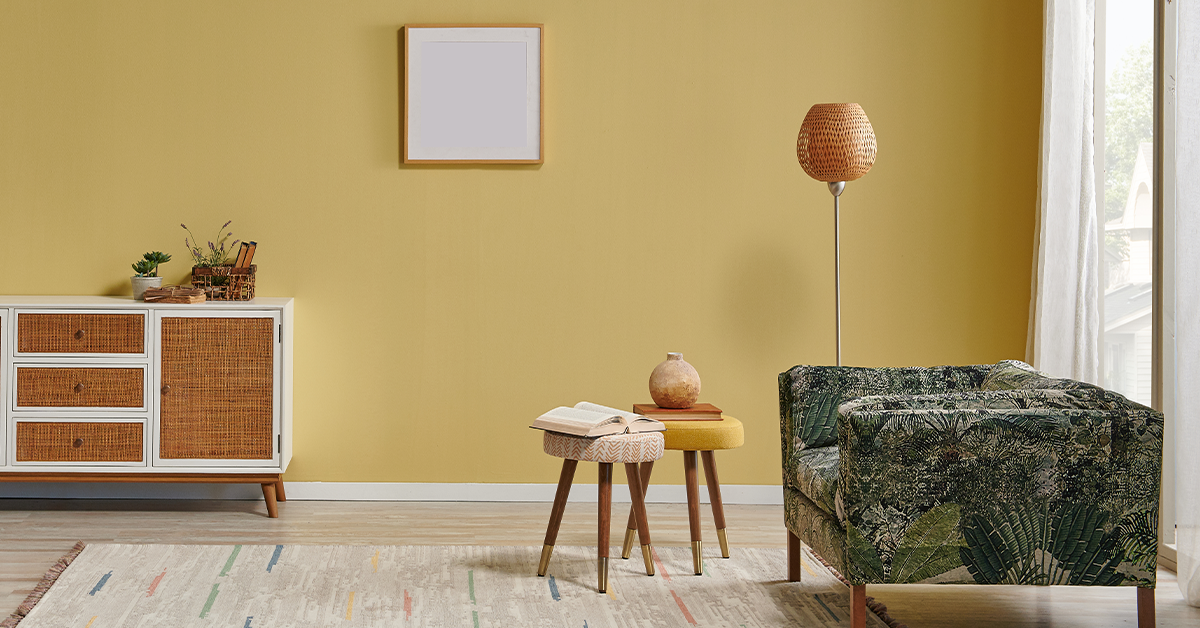 Yellow interior paint colors