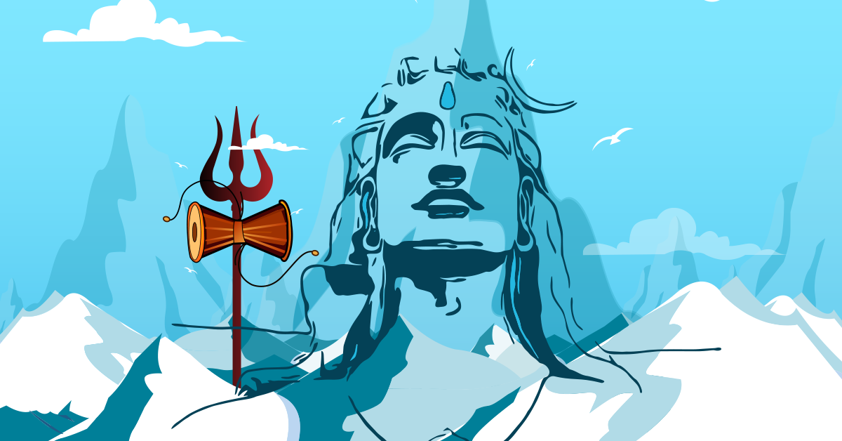 Mahashivratri home color combination for blue