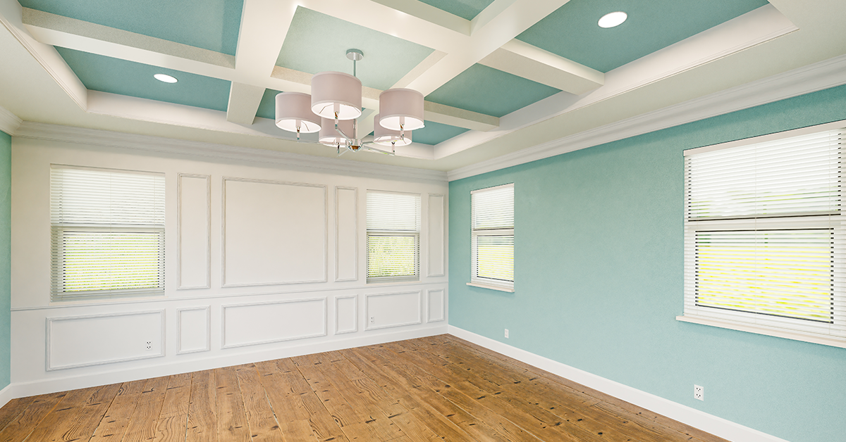 False ceiling designs & cool colours