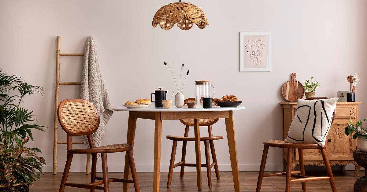 Boho Style Dining Room