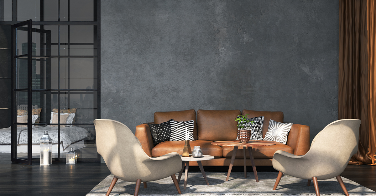 Vintage and Modern style Interior Elements