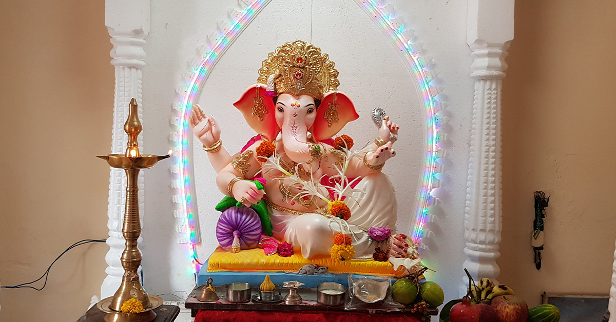 Eco-friendly Ganesh Chaturthi decor Ideas