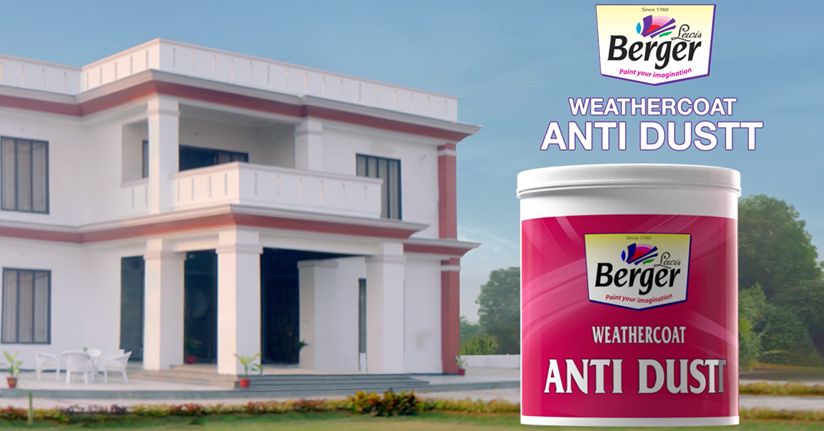 Dust-Free Walls With Berger WeatherCoat Anti Dustt