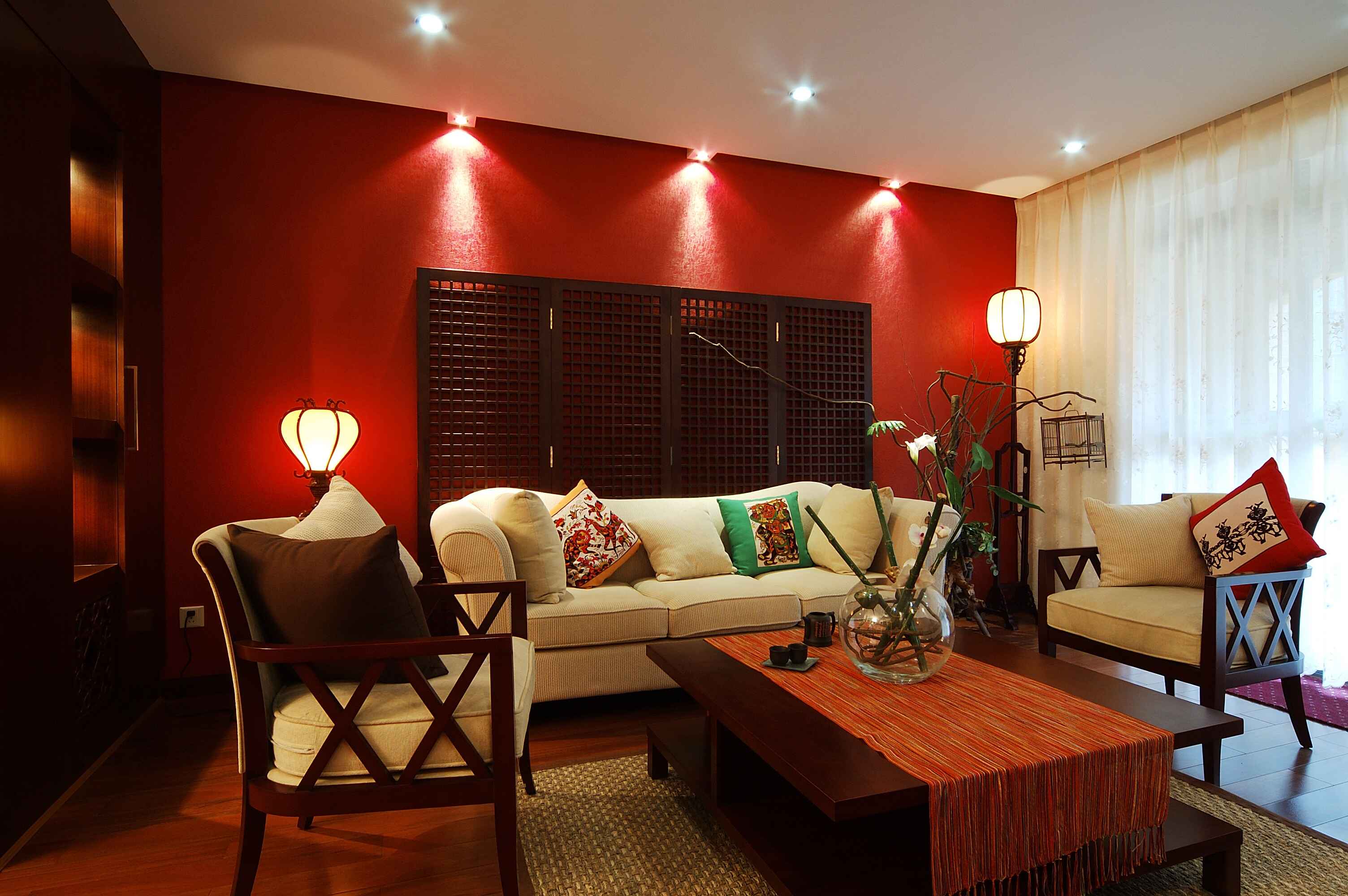 Red Living Room Ideas