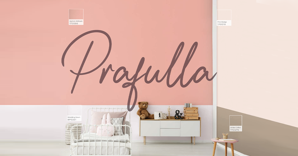 Spontaneity & joyful wall colour shades