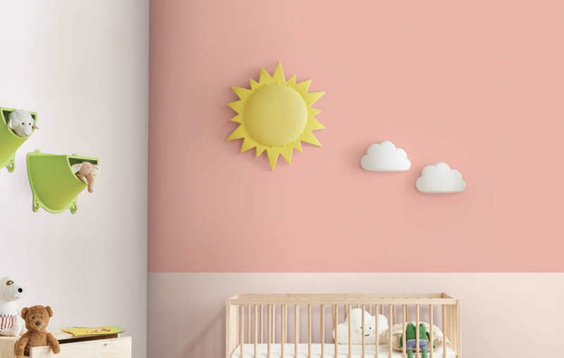 Wall Paint Colors for Creating Playful Kids Room