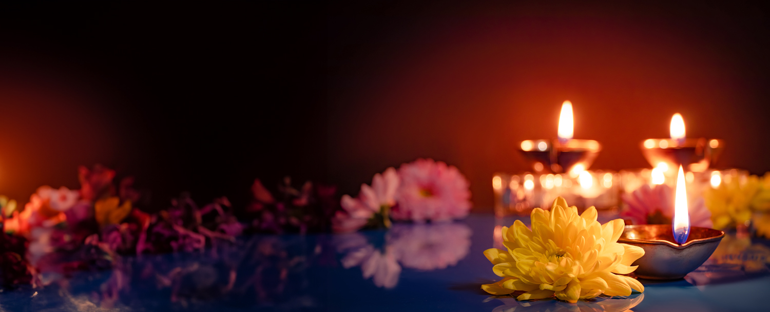 flower decoration for diwali