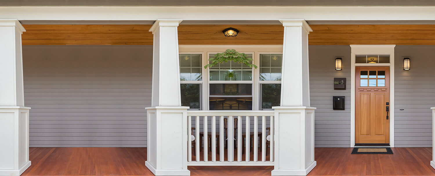 White paint for outside entrance wall