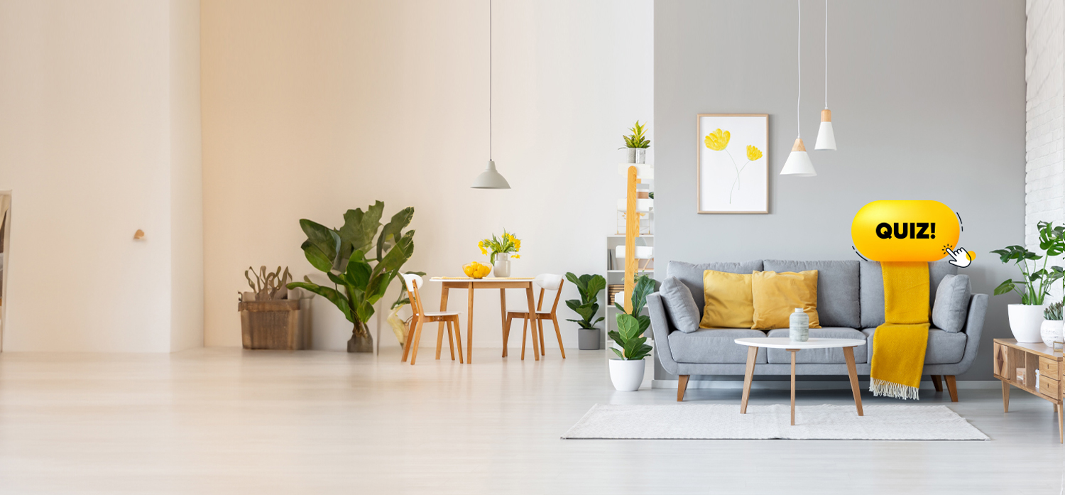 white and brown living room decor and walls