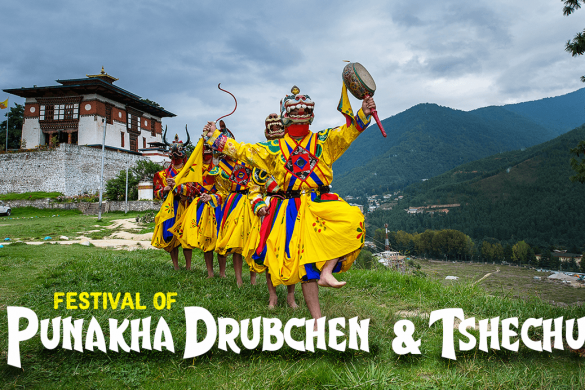 Punakha Tschechu and Drubchen - Bhutan Festival